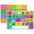 Ashley Productions Smart Poly Learning Mat, 12 x 17in., Double-Sided, ABC + Numbers 1-20 95020